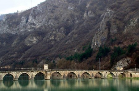 the bridge on the drina is also a great book - river, arches, mountains, bridge