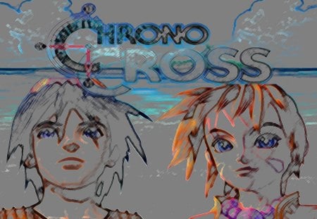 Chrono Cross (Color Pencil) - Ocean, Kid, Serge, Chrono Cross