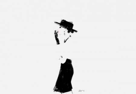 * - style, lady, bw, wp, vector, art