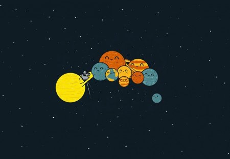 Group Photo - group, photo, planets, earth, sun