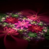 Fractal Aster Rings