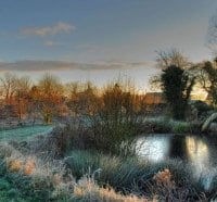 Frosty Autumn Morning Cambridgeshire         England