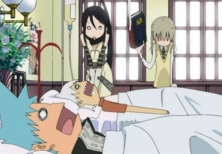 Soul Eater - maka, tsubaki, black star, soul, anime, soul eater