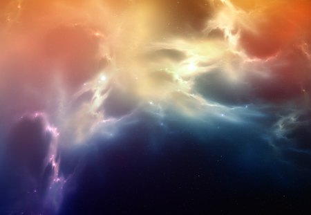 Lower Ries Nebula - sky, abstract, colours, lower, ries, nebula