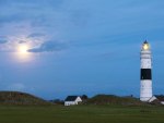 moonlight and lighthouse