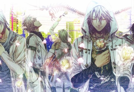 Amnesia - kent, shin, ikki, toma, amnesia