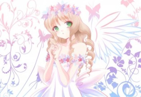 Flower Girl - girl, soft, pink, orginal, flower