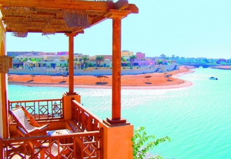 Turkey ~ Sultan Bey Hotel - view, blue, water, sultan bey hotel, sea, turkey