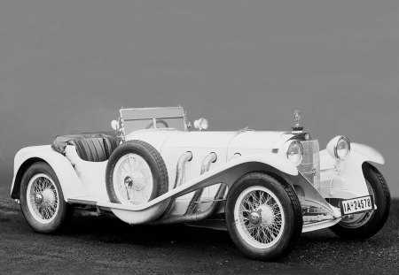 Mercedes-Benz SS (W06) '1928â€“34 - benz ss, white, mercedes benz ss, mercedes