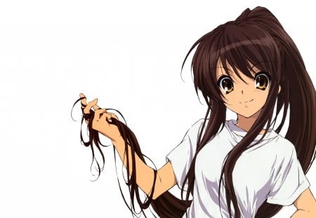 anime manga girl - anime, girl, hair, manga