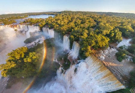 Iguasu Falls - nature, eaterfall, fun, river