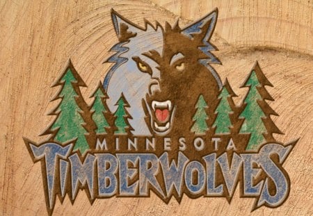 Timberwood - wood, basketball, made with gimp, minnesota timberwolves, nba