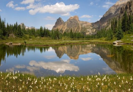 lake - fun, lake, nature, mountain