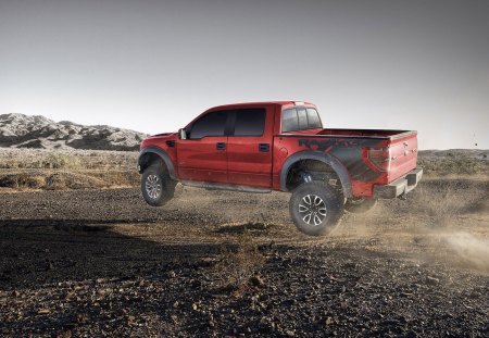 ford f150 svt raptor - road, ford, raptor, wheel