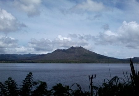 lake batur bali indonesia - water, mountin, lake, cold