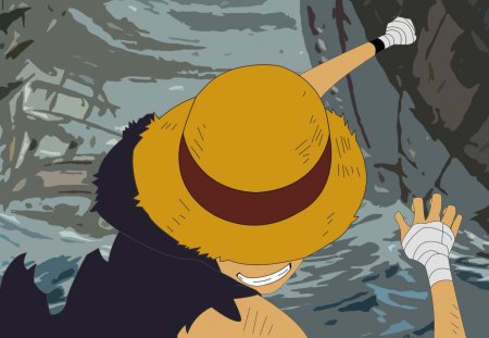 luffy - one piece, luffy, monkey, mugiwara