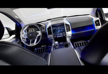 ford atlas concept dashboard - atlas, ford, car, concepts