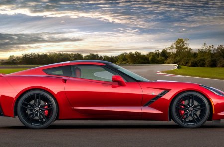 chevrolet corvette stingray - stingray, corvette, chevrolet, car