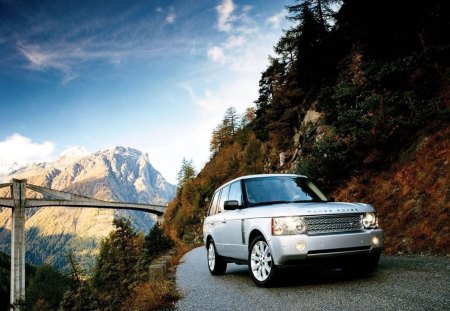 range rover - rover, road, range, mountain