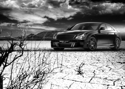 brabus rocket - rocket, car, desert, brabus