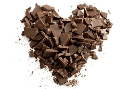 heart chocolate - white, heart, brown, chocolate, nice, sweet