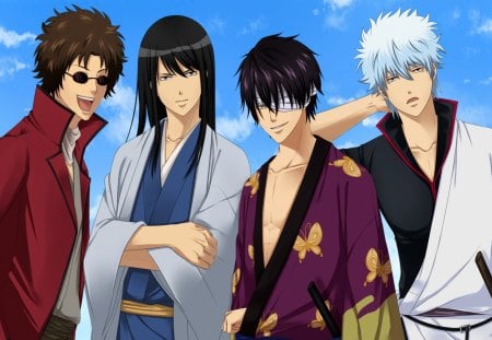 joi nakama - zura, takasugi, gintama, gintoki