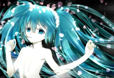 hatsune miku - hatsune miku, anime, vocaloid, long hair