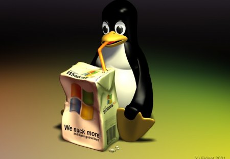 like  Windows - cute, like, windows, penguin