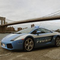 lamborghini police car