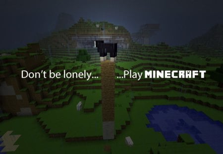 Play Minecraft! - sheep, pokemon, lonely, justin bieber, haha, minecraft