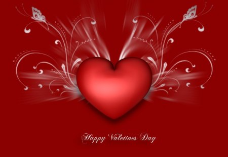 happy valentines day - love, wide screen, heart, days, illustration, occasion, painting, february, art, artwork, beautiful, valentines day, holiday, happy