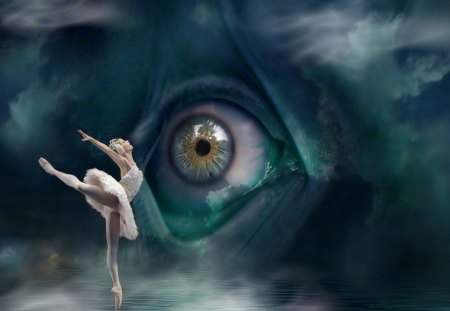 See my Dance - eye, dance, fantasy, look