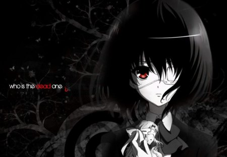 who is the dead one? - another, female, mei, misaki