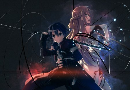 sword art online - asuna, SAO, kirito, sword art online