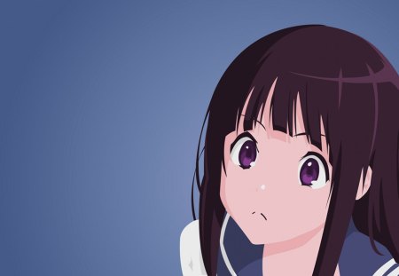 kininarimasu - chitanda, hyouka, long air, eru