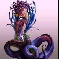 Colorful Medusa