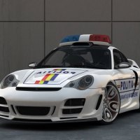 Romania 911 porsche police car