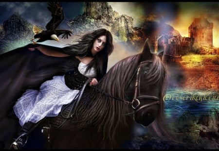 Medieval Rider - Fantasy & Abstract Background Wallpapers on Desktop ...