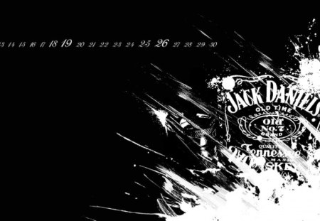 Jack Daniels - drinks, whiskey, jack daniels, logo