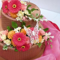 Summer Flowers Layer Cake