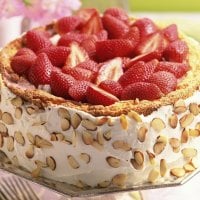 Strawberry Almond Cake