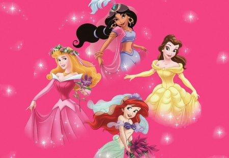 princess - ariel, aurora, jasmine, belle