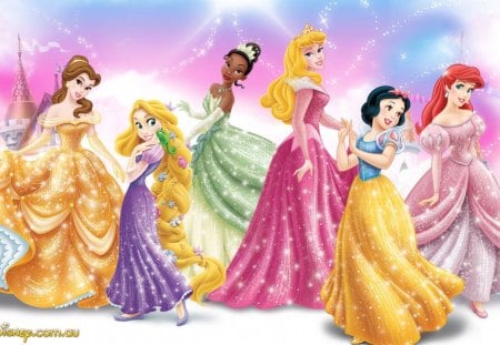 princess - cute, beauty, princess, disney