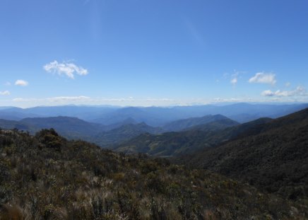 A land of marsh-wiggles and giants - clouds, horizon, wilderness, landscape, Exploration, Ecuador, Andes