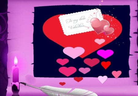 Valentine Love - love story, sweetheart, love note, this is love