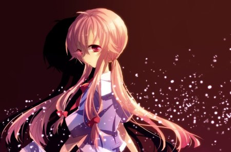 Gasai Yuno - gasai, yandere, yuno, anime, pink hair, future diary, mirai nikki