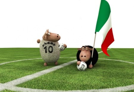 Sheap football - football, sheeps