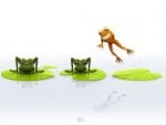 Jumping frog