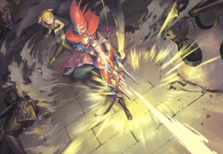 Pixiv Fantasia - pixiv fantasia iii, game, battle, magic, anime, mahou, archer