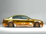 A HOT Golden Crown car